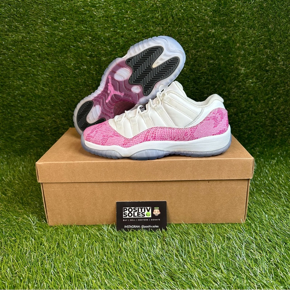 Air Jordan 11 Low GG Pink Snakeskin